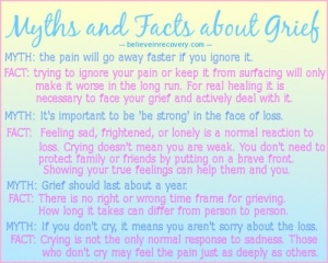 grief myths facts