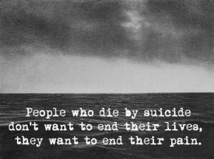 suicide ending pain